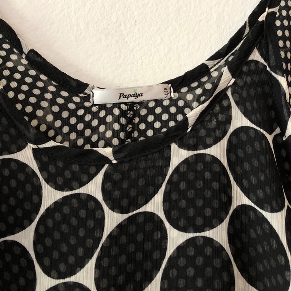 strappy printed cami dress - Picture 2 of 2